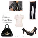 True Religion Pants & Vivienne Westwood bag 이미지