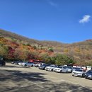 전국에서 으뜸으로 꼽히는 무주 적상산 단풍( 전북 무주군 적상면)