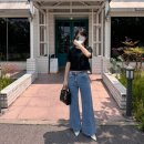잇미샤 와이드 데님 팬츠 후기, 핏, 착용감, 데일리룩 코디까지 솔직 리뷰