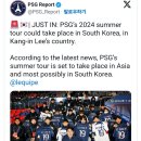 [레퀴프]] 최신 뉴스에 따르면 PSG의 여름 투어는 아시아, 그리고 아마도 한국에서 열릴 예정이다. 이미지