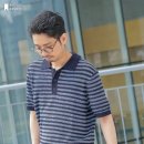 올젠 남성 반팔 카라티 스트라이프 티에리, 10만원대 선물 남자티셔츠 추천