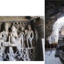 인도 아우랑가바드(Aurangabad)의 엘로라 석굴사원(Ellora Cave Temple) 이미지