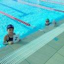 Uplands 6 young athletes participated U9 swimming meet at POWIIS 이미지