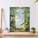 숲의 아이 | 집에서 힐링 취미 추천! 명화그리기 대형 유화 DIY 숲의 아이 40x50 후기