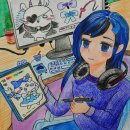 송림초 | [수원미술학원] 국제교류전 전시작을 소개합니다.