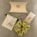 더블링 (double ring) | 여름 포인트 코디 악세서리 추천 버터오브젝트 실버 반지 목걸이 스크런치