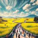 섬밭클린협동조합 | 봄이면 황금빛 물결! 제주도 유채꽃 명소 완전 정복