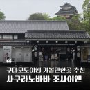 엔소프트 | 구마모토 여행코스 가볼만한곳 - 사쿠라노바바 조사이엔 후기