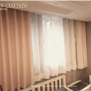 생활자수(야간) | [플레르] 아이방 겨울맞이 방한 커튼 시공｜인디핑크 포근 무드 + 달·별 자수 속지｜피아노방 자수 레이스