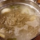 담쟝동치미냉면