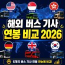 (주)복지연합 | 해외 버스 기사 연봉·복지 비교 2026 — 미국·싱가포르·홍콩·유럽, 한국이랑 뭐가 다를까?