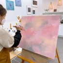 백드롭페인팅 이미지