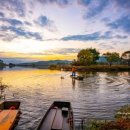 강변의 숲속 이미지