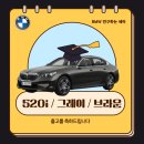 [5시리즈] 520i 베이스 소피스토그레이 에스프레소브라운시트 광주 출고후기 | 한독모터 본사