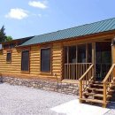 통나무집 이미지