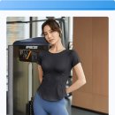 핏투니스 | 블랙 요정핏! 투니스 슬림 반팔 입고 운동하니 자신감 뿜뿜 솔직 후기