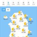 오늘의 날씨🌞☔️☃️, 2024년 7월 5일 금요일 이미지