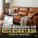 (주)네츄럴라이프 | 광명 AK플라자 가구 투어 다우닝 팩토리 소파 내돈내산 소파 졸업 후기 에싸 홈스투라이프 방문