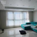 41 | 데코인홈 창원 중동 유니시티 4단지 41평, 네츄럴코어 인테리어 완성시켜줄 린넨 커튼 시공후기