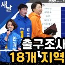 출구조사 틀린 18개 지역구 보니 이미지