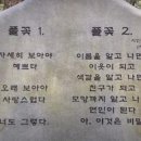 풀꽃 1, 풀꽃 2 - 나태주 이미지