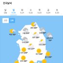 오늘의 날씨🌞☔️☃️, 2024년 5월 20일 월요일 이미지