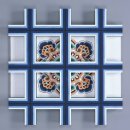 유림-1053 | [ 신라 ] 통일신라 상록하단 단청에 대하여 - 통일신라 그라데이션 단청과 맞배지붕 누문 건물 ( 운간...