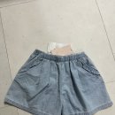 페리미츠 프릴 4부 데님 팬츠-6살 후기(내돈내산, 얇고 편한 6살 청반바지)