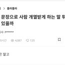 한 문장으로 사람 개열받게 하는 말 뭐가 있을까 이미지