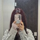 (주)황주 | 범계 염색 미용실 추천! 바이올렛 레드 내돈내산 염색 후기/노란 피부 염색 컬러 추천