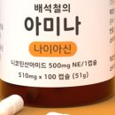아미나 | 배석철 아미나 고함량 비타민B3 효과 부작용 후기