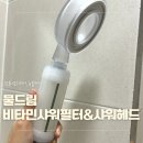 건강드림 - 북구 | 비타민샤워필터 [물드림] 솔직후기. 가족 건강을 위한 녹물 염소제거. 샤워필터와 샤워헤드