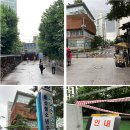 농구장 옆 횡단보도 이미지