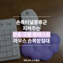 초이스팜 | [내돈내산아이템] 손목터널증후군 지켜주는 쿠슝 구름 팜레스트 마우스 손목받침대 쿠션 사용 후기