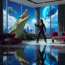 악어상사 | 악어 꿈 해몽 로또 사야 할까요?