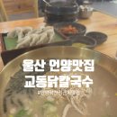 CU언양작천정점 | 울산 언양 작천정계곡 등억온천 근처맛집 교동닭칼국수