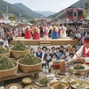 정선5일장 둔치주차장 이미지