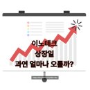 미소테크 | [공모주 투자일기] 이노테크 공모주 상장일 1주 배정 리얼 후기
