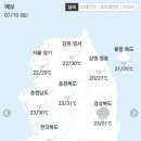 🏝7월 10일 토요일 간추린 뉴스와 날씨🏝 이미지