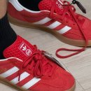 2063 | [ADIDAS] 아디다스 가젤 인도어 레드 JI2063 (베러 스칼렛 클라우드 화이트 크림) 크림 구매 후기
