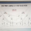 백록기 U17 본선 대진도 완료…치열한 승부 예고 이미지