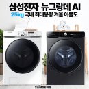 삼성 세탁기 뉴그랑데 AI 25kg 대용량 1등급 "81만원대 최대혜택가" 구매기회 가격분석