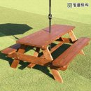 엉클스토어 | 흔들림없는 볼트 체결이 돋보이는 4인월넛 야외테이블세트, 우리 집 테라스의 든든한 중심이 되다!