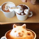 라떼아트 이미지