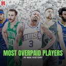 hoopshype 선정 NBA 역대 오버페이 선수 Top10 이미지