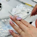 다양한 네일아트 기법 실습 이미지