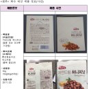 총아플라톡신 초과 검출 땅콩제품 회수 조치