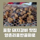 호반골 | 포항 원조 돼지갈비 맛집, 양촌리호반골화로에서 가족외식 후기