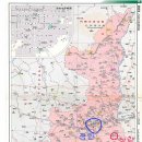 통일 신라가 대륙에 설치한 9주 5소경의 위치 이미지