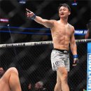 어제자 경기에서 승리한 UFC 최두호 이미지